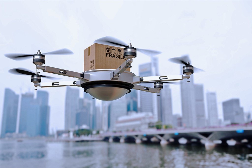 Автоматизация поставок дроны