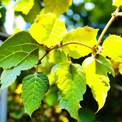 Почему желтеют и сохнут листья винограда